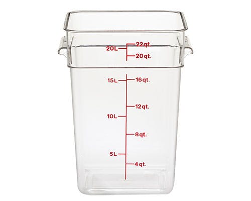 Cambro Polycarbonate Sous Vide Containers